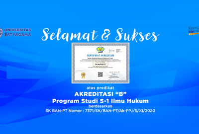 Predikat Akreditasi S1 Prodi Ilmu Hukum