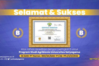 Predikat Akreditasi S1 Prodi Agribisnis